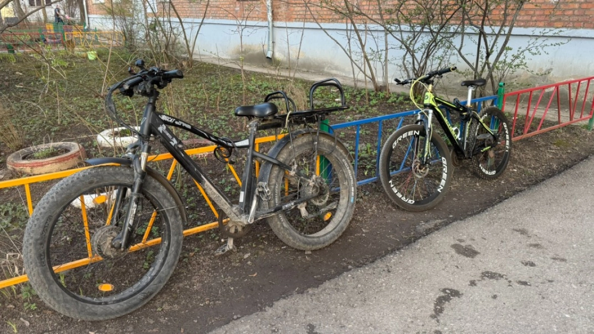 В Кургане сотрудники полиции задержали местную жительницу за кражу велосипеда