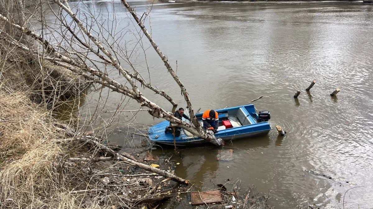 Тобол в районе Кургана прибавил ещё 16 сантиметров