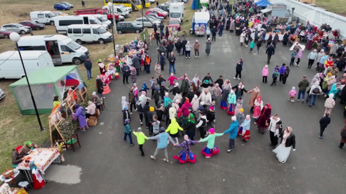 Жители Курганской области спели пасхальные песни на передаче Первого канала
