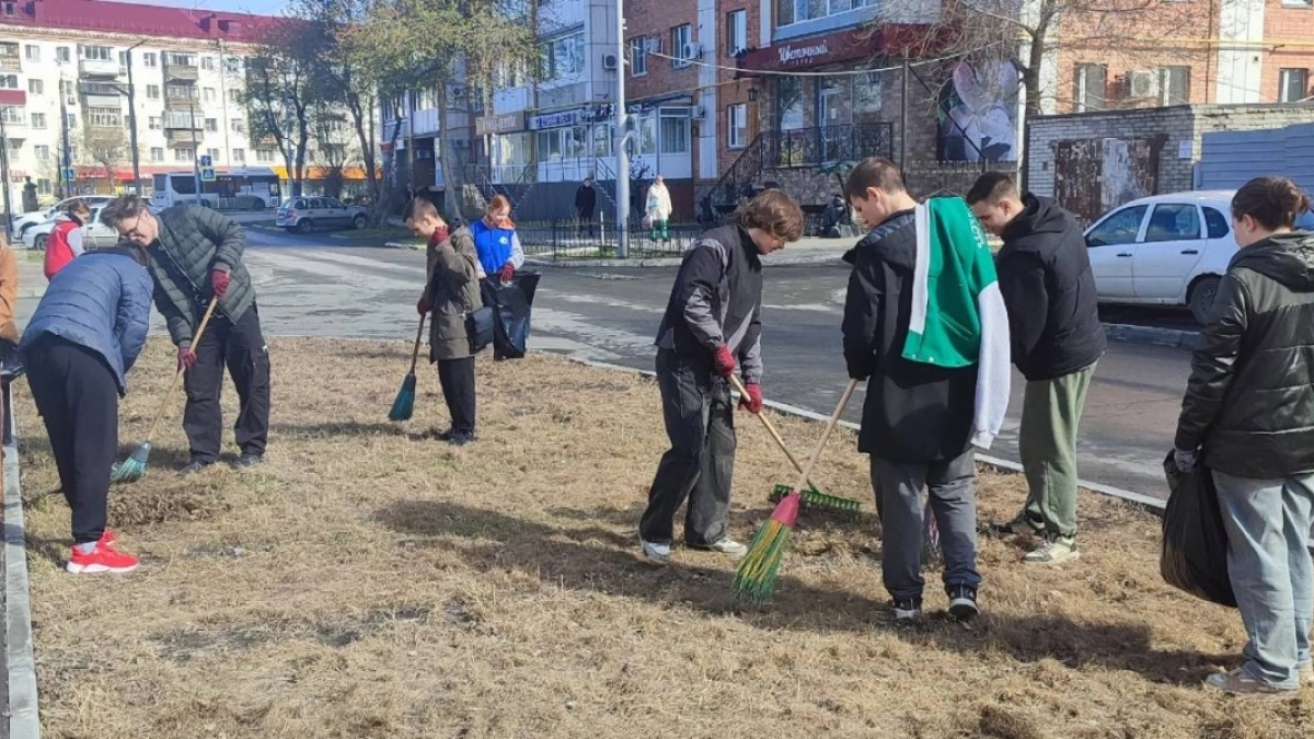 Жители Кургана стали участниками Всероссийского субботника