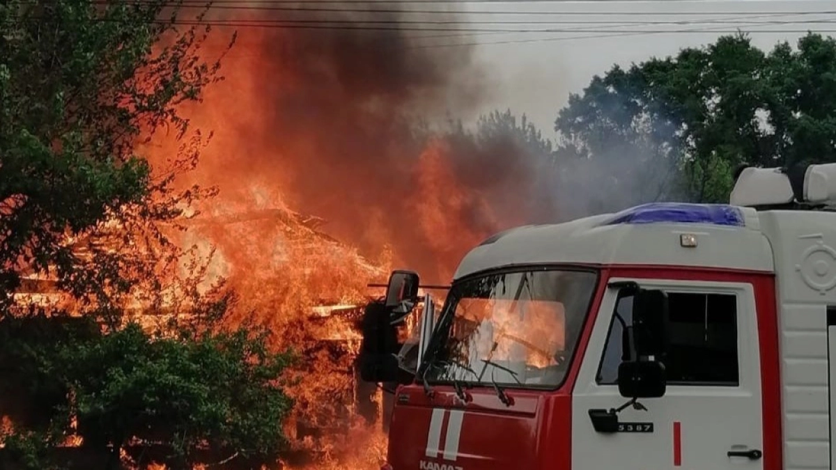 В Курганской области пожарные задержали восемь виновников ландшафтных пожаров