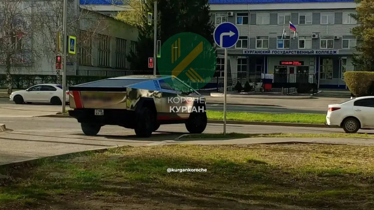 "Тесла и Шевроле": на улицах Кургана заметили сразу несколько люксовых автомобилей