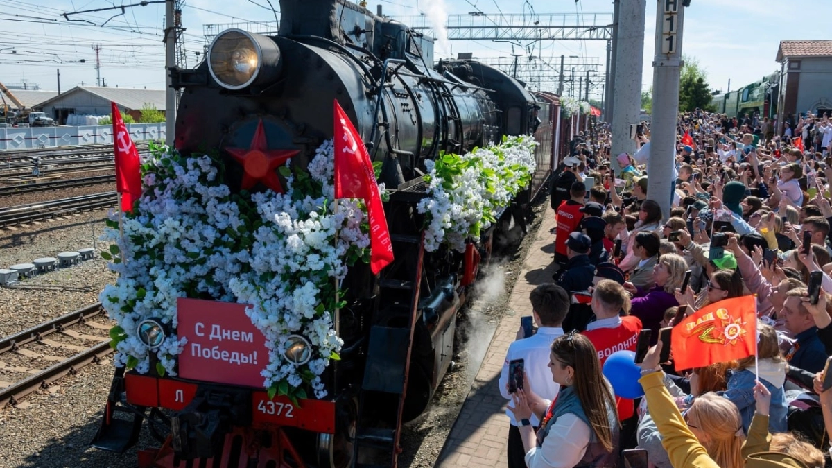 "Поезд Победы" прибудет в Курган 7 мая