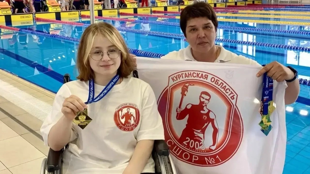 Курганская спортсменка стала обладательницей пяти медалей на Чемпионате России
