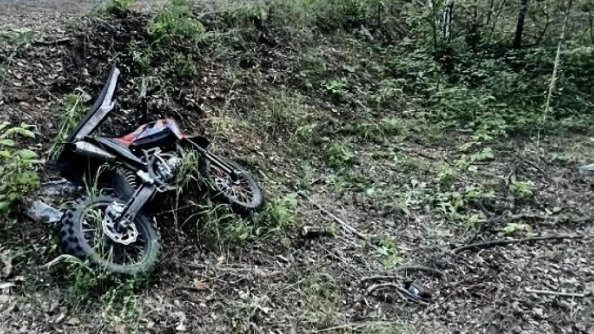 В Кетовском округе в результате ДТП пострадал 14-летний водитель питбайка