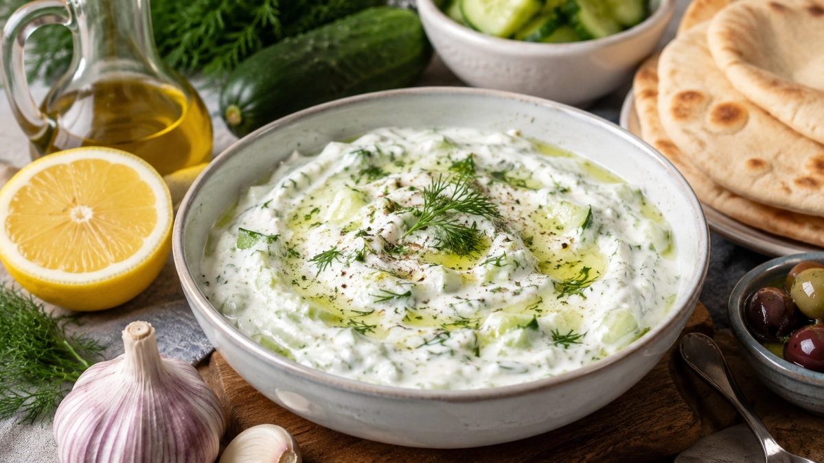 Вместо жирных сметаны и майонеза готовлю божественный дзадзики: к мясу, в салаты, на пельмени и просто ложкой — легкий, свежий, ароматный