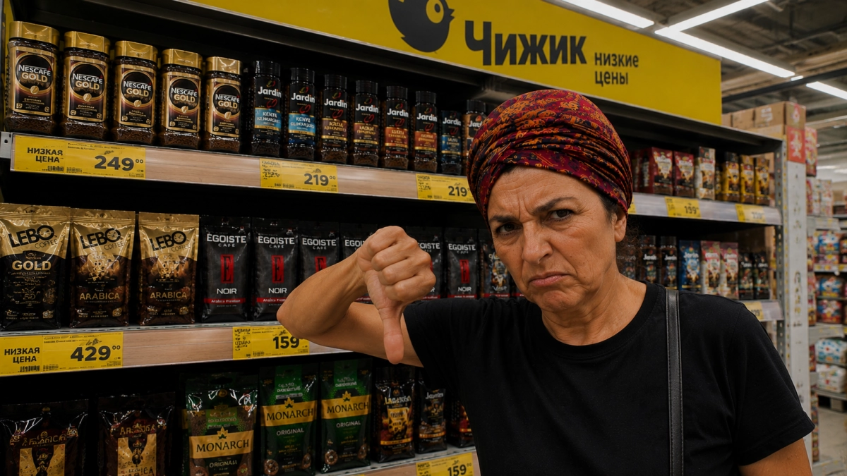 Хуже, чем в столовке, дороже, чем в кофейне: купил в Чижике натуральный кофе за 1299 ₽ — выиграл копейку, потерял рубль