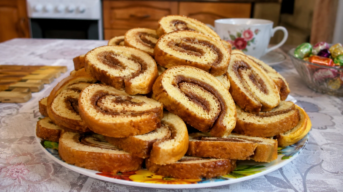 Готовлю уже 20 лет — а вкус ни разу не повторился: ленивый тортик на завтрак «5 ложек» за 7 минут