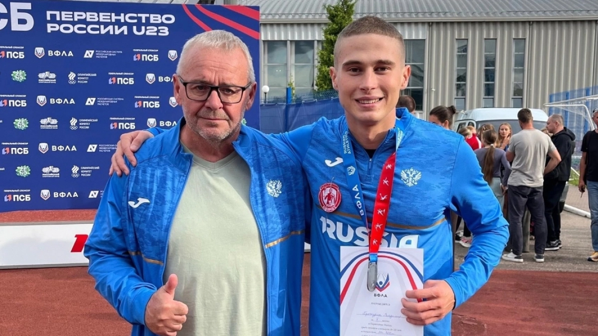 Курганский спортсмен завоевал «серебро» на первенстве России по легкой атлетике