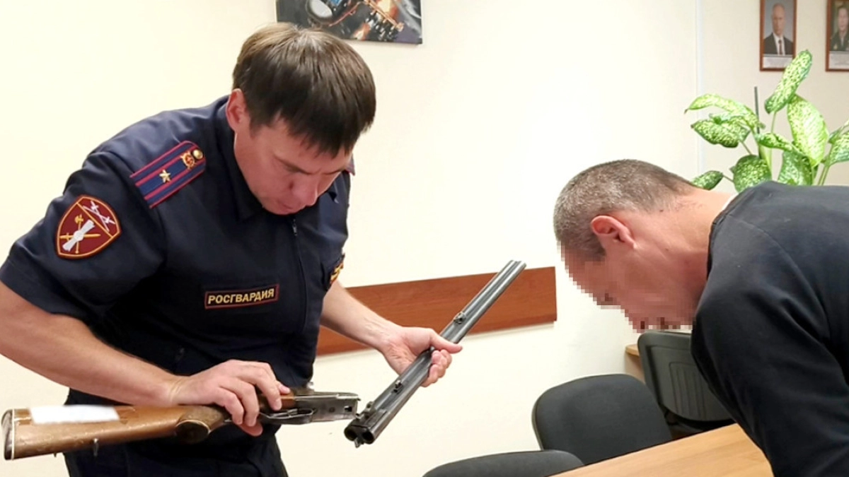 С начала года курганские росгвардейцы изъяли у нарушителей 125 единиц оружия