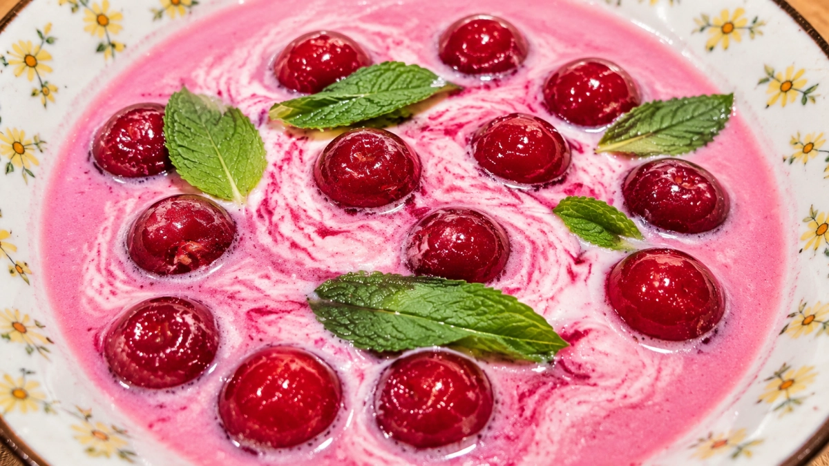 Холодный вишневый суп: вкусный способ съесть очень много вишни за лето — деревенское счастье