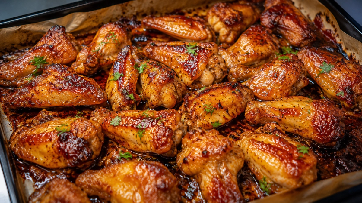 Крылышки в духовке вкуснее, чем на мангале: 3 маринада для идеальной корочки и вкуса — медовый апельсин, острая аджика, чесночный терияки