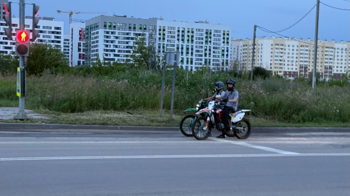 Полицейские задержали 12 юных мотоциклистов в Курганской области