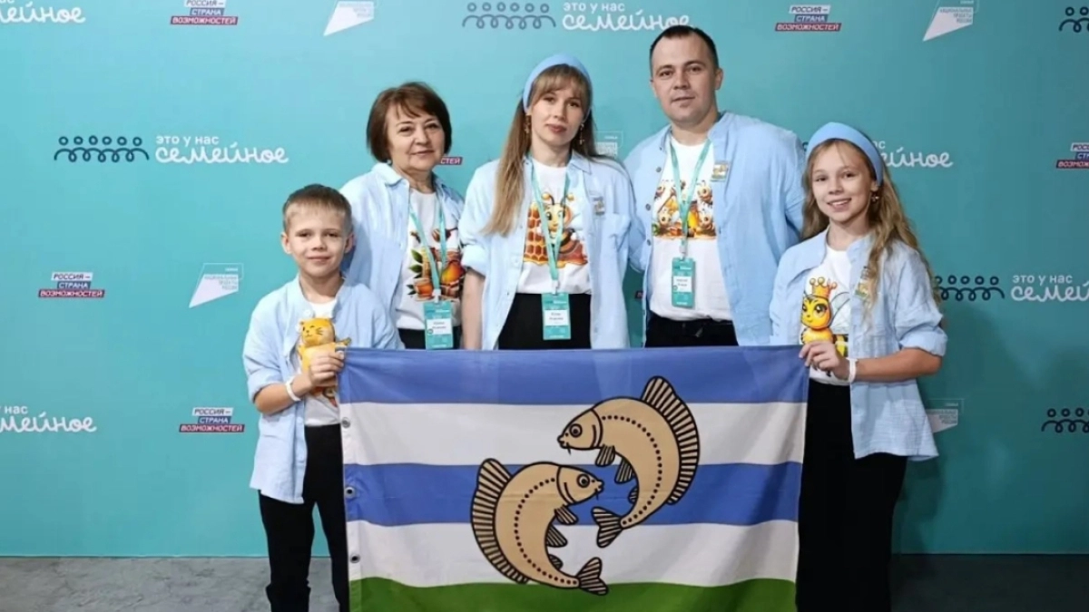Семья Исаковых из Частоозерья попала в число победителей конкурса «Семья года - 2026»