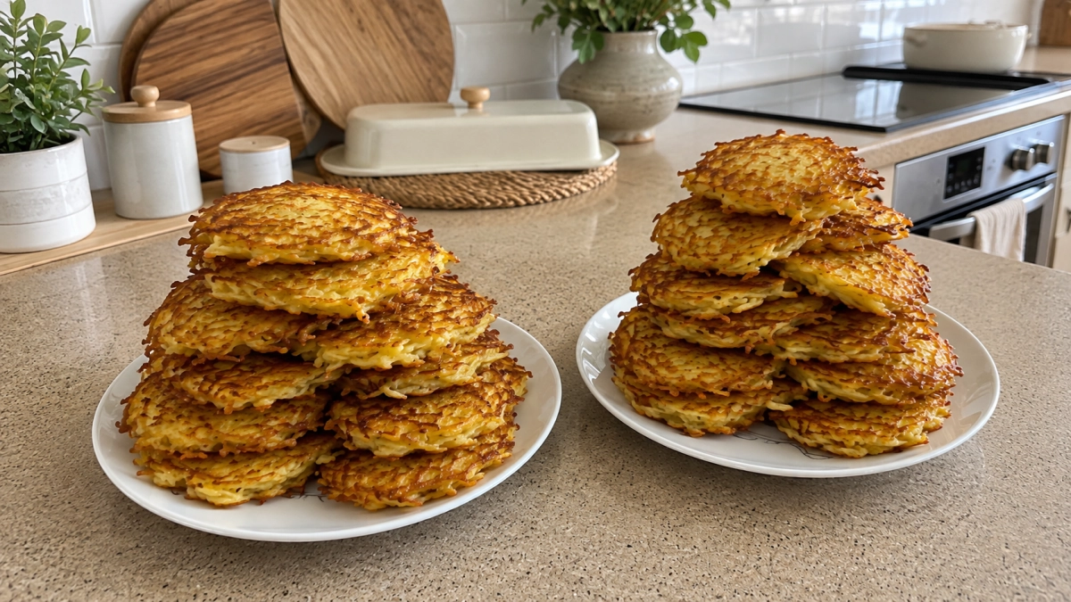 1 ст. ложку в картофель: делаю хрустящие деруны с золотистой корочкой без яиц и муки — вкуснее модных драников