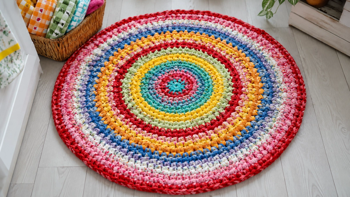 Как сделать милые коврики своими руками из старых махровых полотенец: простой способ без швейной машинки