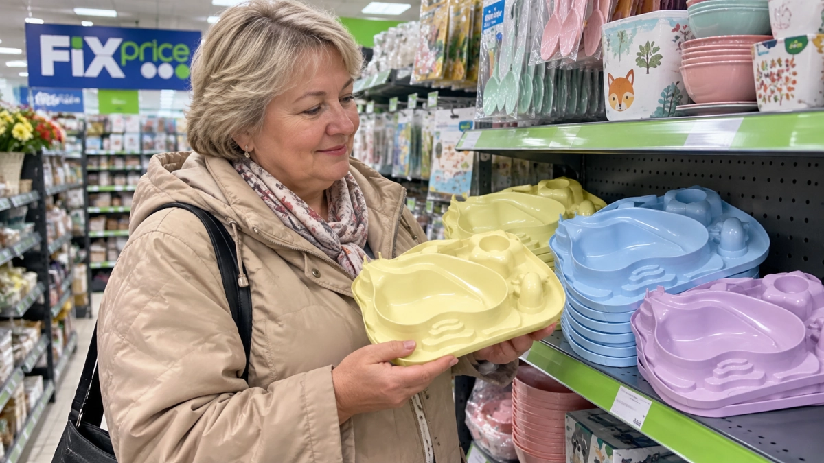  Скупаю в Fix Price тарелки «Ешь и изучай» из крепкого пластика: одна на даче, вторая в гараже, третья на кухне — 6 идей с пользой