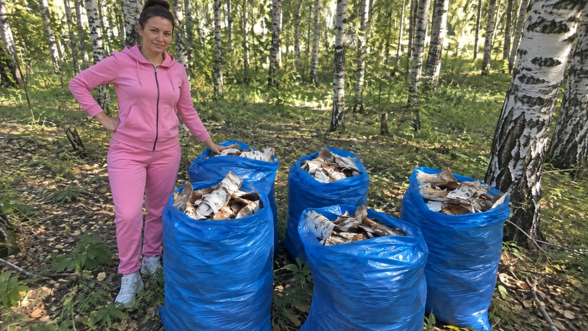 Несу домой из рощи по 5 мешков берёзовой коры: соседи крутят пальцем у виска, упуская вагон пользы — 5 лайфхаков для дома