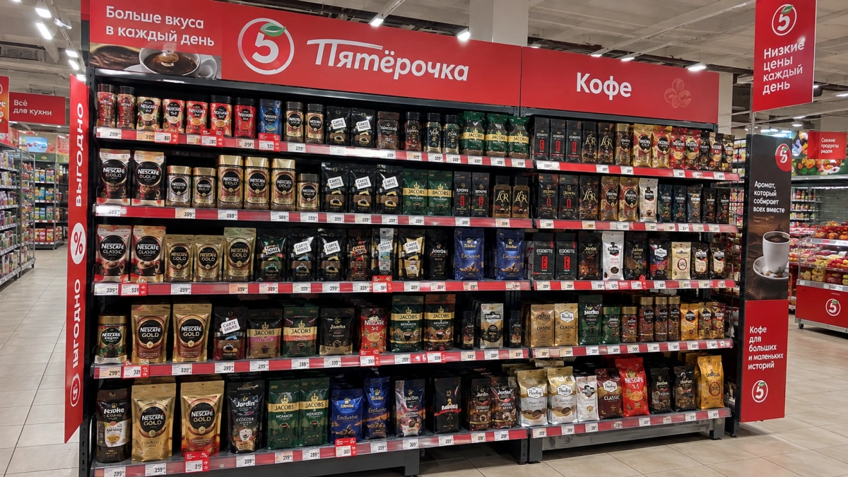 Гурманы обнаружили достойный кофе в Пятерочке и скупают ящиками: высокогорная арабика с нотами шоколада — вкус как в элитной кофейне