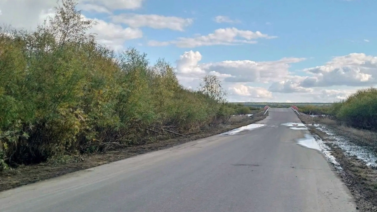В Шатровском округе снято ограничение движения на автодороге «Подъезд к Барино»