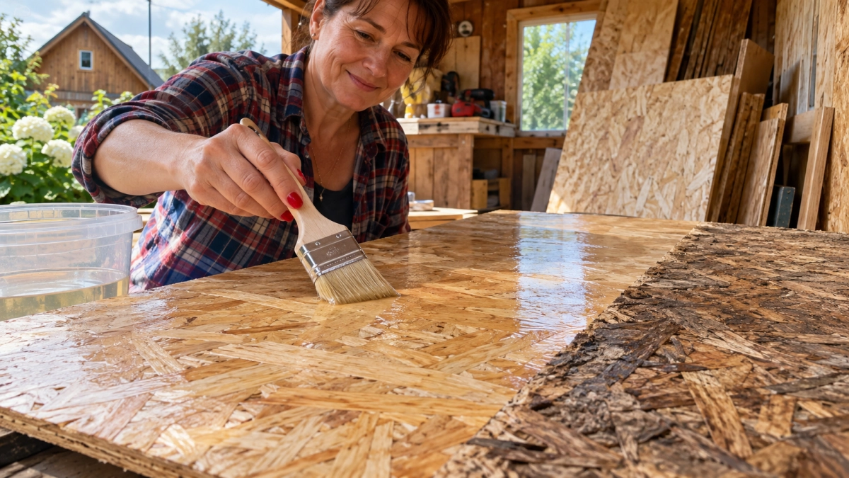 OSB больше не разбухает от сырости: вот чем пройтись по плитам один раз — и служат годами