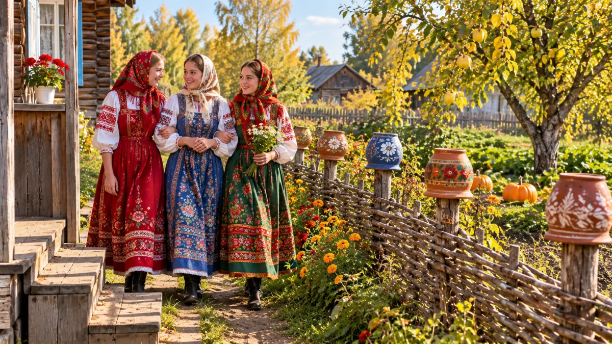 Зачем в старину на деревенские заборы вешали бутылки и крынки: в этом есть логика
