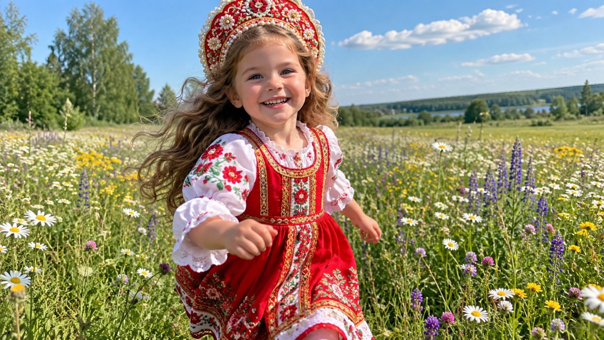 Сильное русское имя для девочки – значит «благодать», «милость Божья»: старинное, нежное, звучное