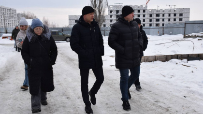 Рабочий объезд мэра: контроль за уборкой и визит на объекты Заозерного