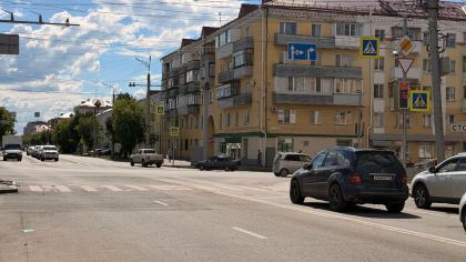 В Кургане до 29 июля будет закрыт проезд по ул. Коли Мяготина в сторону ул. Савельева