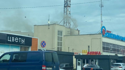 В Кургане загорелся культурный центр «Современник»