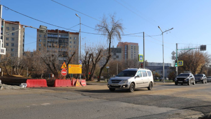 В Кургане открыли перекресток улиц Свердлова-Войкова для транспортного движения